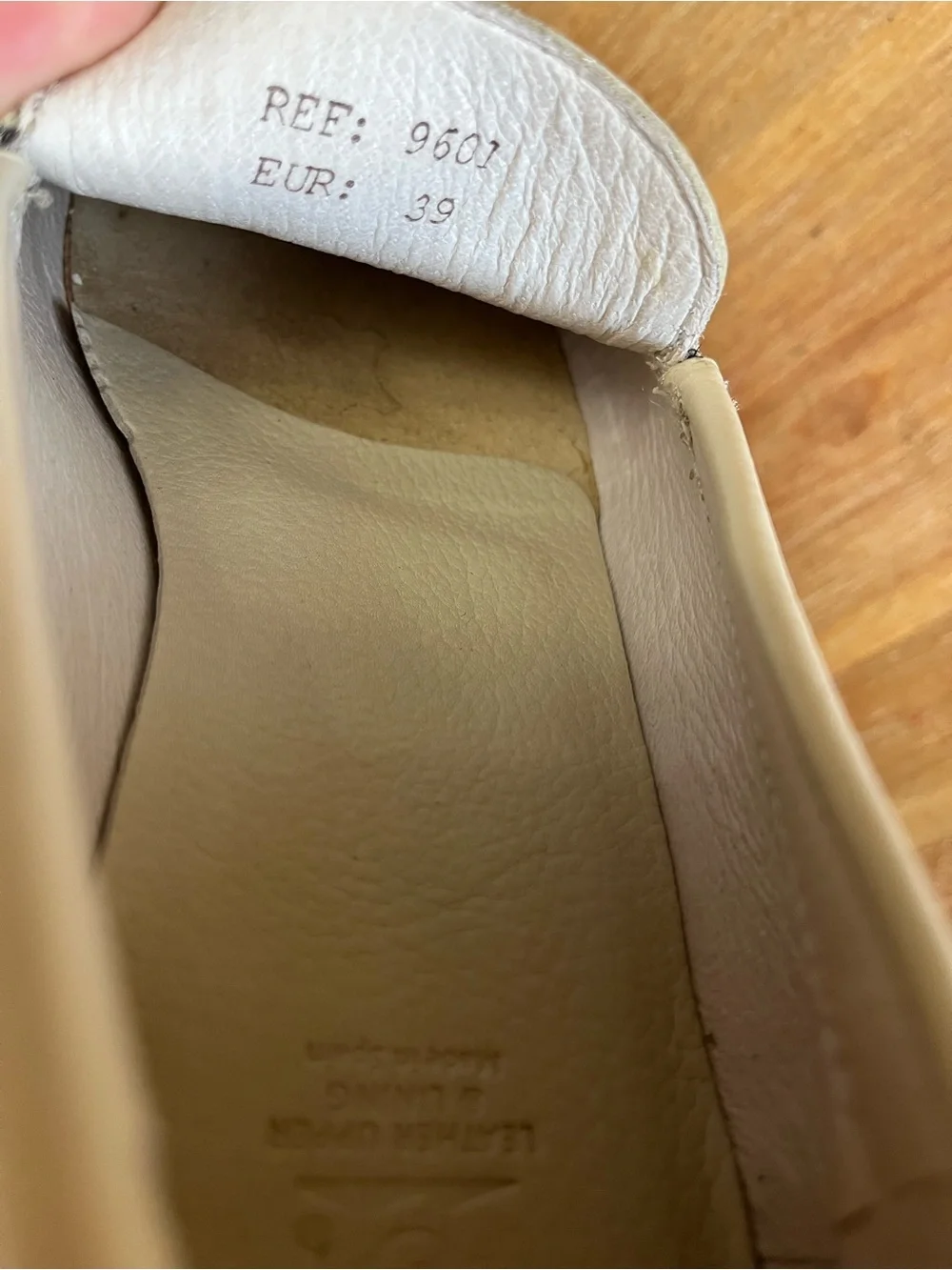 Havana Joe Men's Cream Leather Slip On Resort Loafers Made In Spain